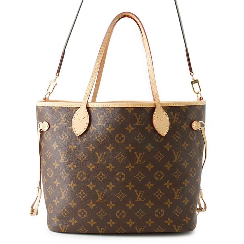 Louis Vuitton Monogram Neverfull Inside Tote Bag Shoulder Reversible
